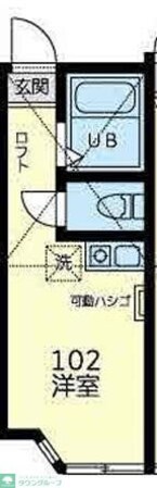 ユナイト中野島レーザーディマルコの物件間取画像